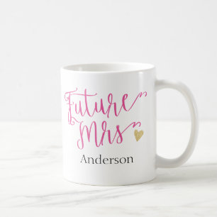 Caneca De Café Personalizado Futuro Sra. Noiva a Ser
