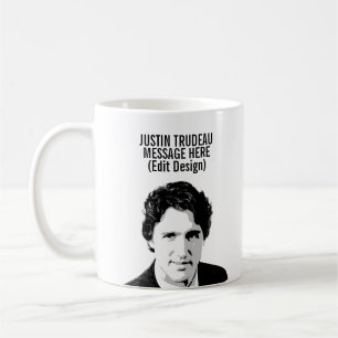 CANECA DE CAFÉ PERSONALIZADO JUSTIN TRUDEAU