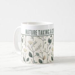 Caneca De Café Personalizado "Nature Tomando Café Break"