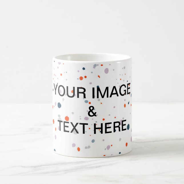 Caneca De Café Personalizado Personalizado Sua Própria abstrato d (Centro)