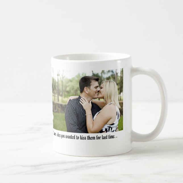 Caneca De Café Personalizado Personalizado Sua Própria Foto (Direita)