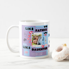 Caneca De Café Personalizado "Tal Pai Tal Filha, Puxa Vida"