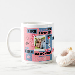 Caneca De Café Personalizado "Tão Pai Quanto Filha, Nossa"