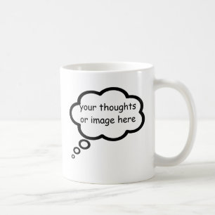 Caneca De Café personalizar balão de animação