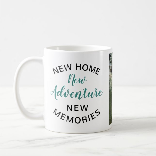 Caneca De Café Personalizar casa Aquecendo nova foto (Esquerda)