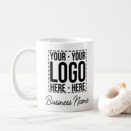 Caneca De Café Personalizar empresa de logotipo comercial persona