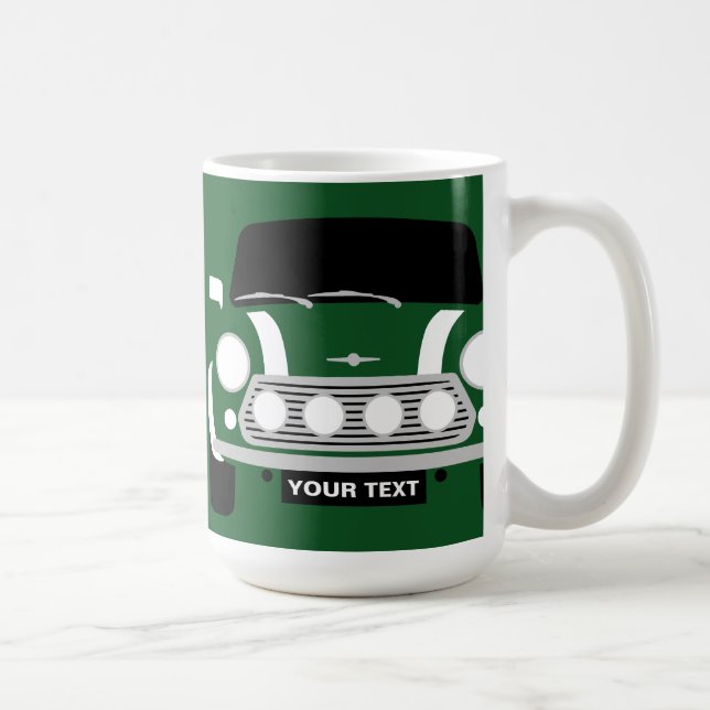 Caneca De Café PERSONALIZAR MINI CaR Coffee CLÁSSICO (Direita)