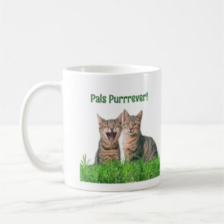 Caneca De Café Personalizar Pals Purrserver Mug