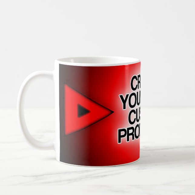 Caneca De Café Personalizar / Personalizar / Criar seu próprio (Esquerda)