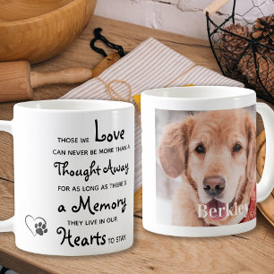 Caneca De Café Personalizar Pet Memorial Dog Perde Simpatia