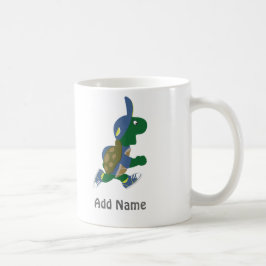 Caneca De Café Personalizar Tartaruga em Execução