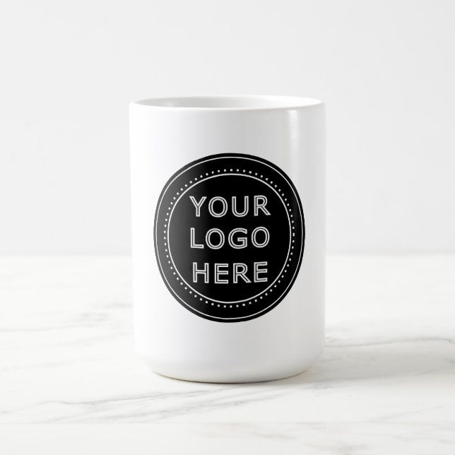 Caneca De Café Personalizável, elegante, ousado e refinado (Centro)
