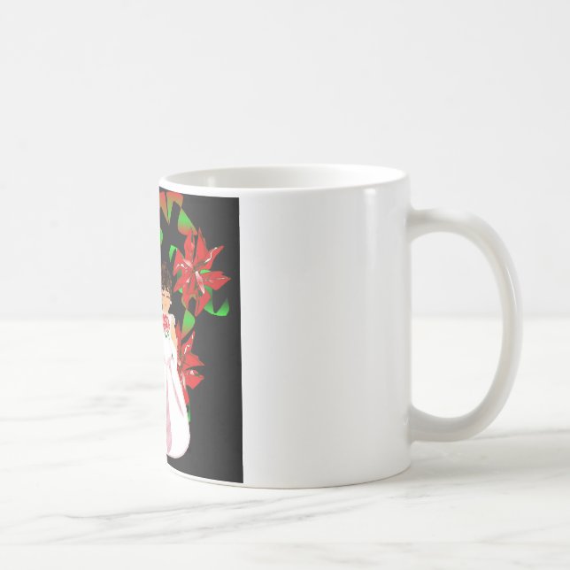 Caneca De Café Personalizável no Natal (Direita)
