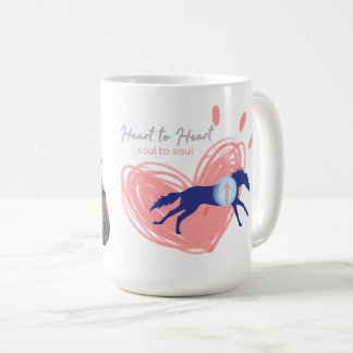 Caneca De Café Personalize Coração a Coração, Alma a Alma Cura