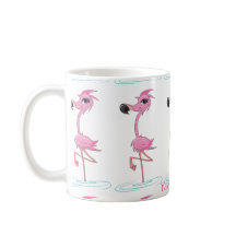 Personalize Esta Flamingo Mug Divertida