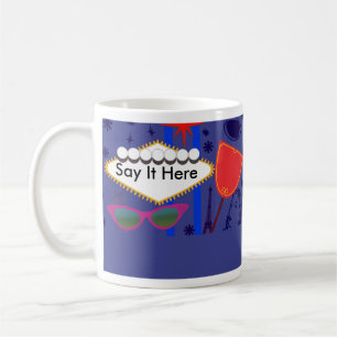 Caneca De Café Personalize estes sinais