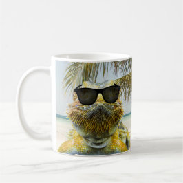 Caneca De Café Personalize o Summer Beach Fund