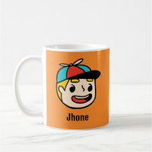 Personalize seu nome com uma cara de desenho anima