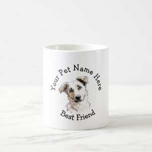 Caneca De Café Personalize Sua Foto de Animal de Estimação