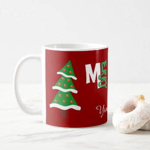 Caneca De Café Personalize um nobre Feliz Natal para você!