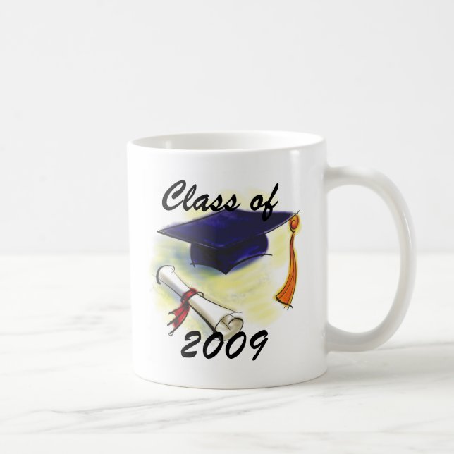 CANECA DE CAFÉ PERSONALIZE UMA CLASSE DO NOME 2009 (Direita)