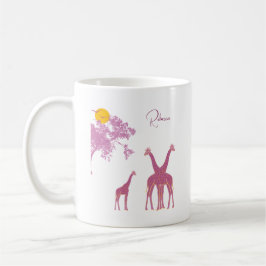 Caneca De Café Personalized African Safari