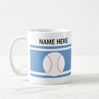 Caneca De Café Personalized Baseball Mug
