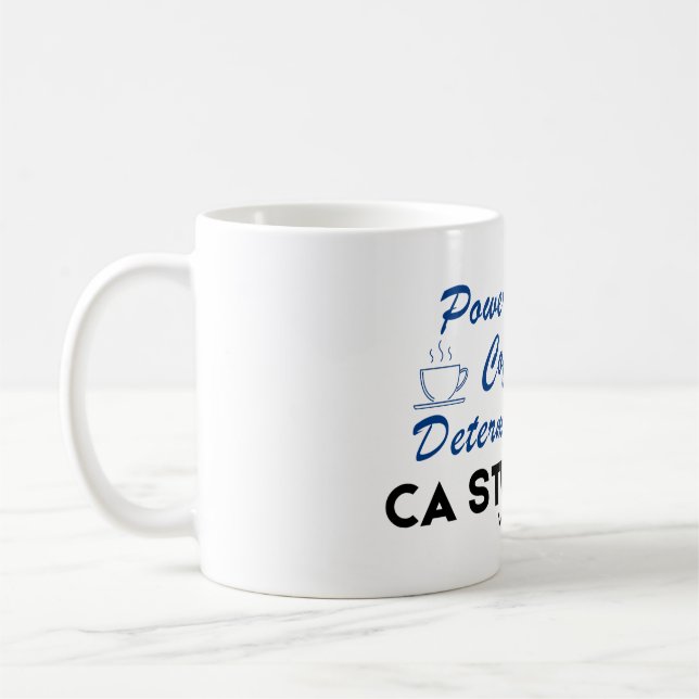 Caneca De Café Personalized CA Student Mug Custom Name Coffee mug (Esquerda)