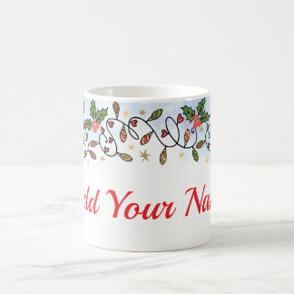 Caneca De Café Personalized Christmas Mug – Add Your Name