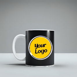 Caneca De Café Personalized Company Logo | Custom Business Gift