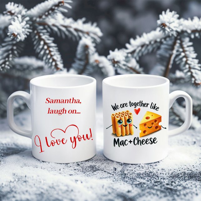 Caneca De Café Personalized Funny Food Mug I Love You Gift (Personalized Funny Food Mug I Love You Gift)