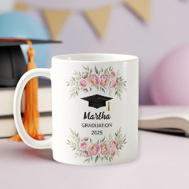 Caneca De Café Personalized graduation gift for her, graduate mug