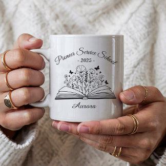 Caneca De Café Personalized JW Pioneer Service School Class 2025