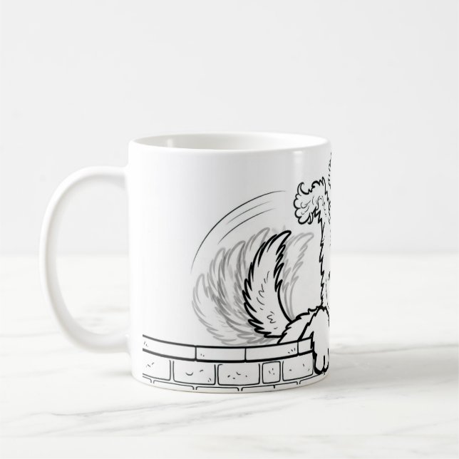 Caneca De Café Personalized mug with a dog design (Esquerda)