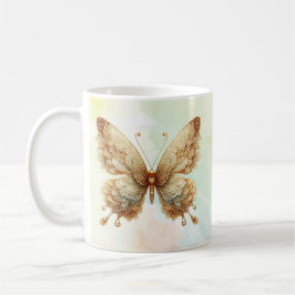 Caneca De Café Personalized Mystic Butterfly Mug