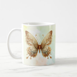 Caneca De Café Personalized Mystic Butterfly Mug
