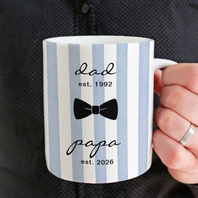 Caneca De Café Personalized Papa Grandpa Mug Gift (Criador carregado)