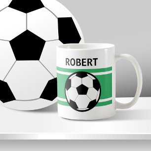 Caneca De Café Personalized Soccer Coffee Mugs