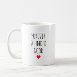 Caneca De Café Personalized Valentine’s Day Photo & Love Quote