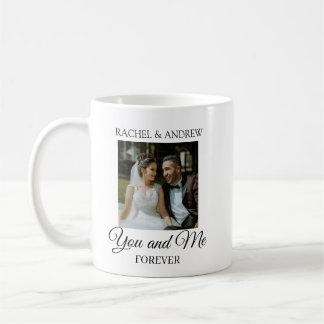 Caneca De Café Personalized Wedding Photo Coffee Mug | Custom