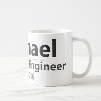 Caneca De Café Personalized Work Mug – Custom Name & Job Title Gi