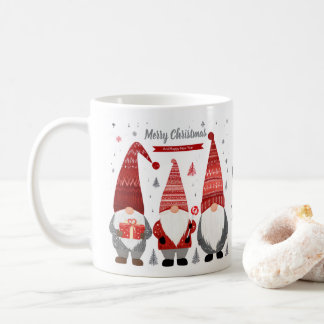 Caneca De Café Personized Christmas Gnome Mug