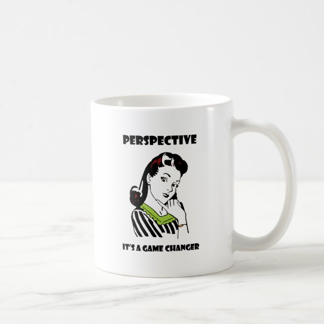 Caneca De Café Perspectiva - É um Jogo Changer (Direita)