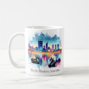 Caneca De Café Perth Western Austrália Coffee Mug