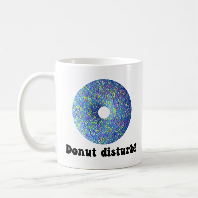 Caneca De Café Perturbação da rosquinha (Esquerda)