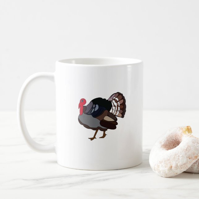Caneca De Café Peru Bird Peru (Com Donut)