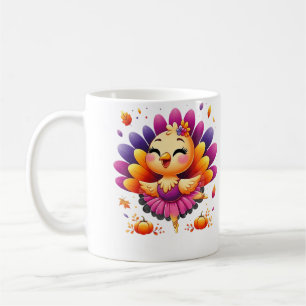 Caneca De Café Peru de Ballet Dançarino de Ballet Dança de Outono