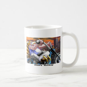 Caneca De Café Peru do Inferno Camisetas Engraçadas de Ação de Gr
