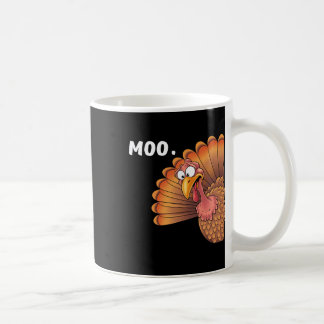 Caneca De Café Peru Moo Presentes Engraçados De Ação De Graças Pa
