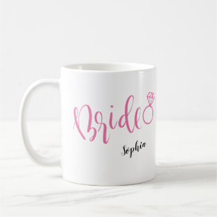 Caneca De Café Perucas de noiva personalizadas